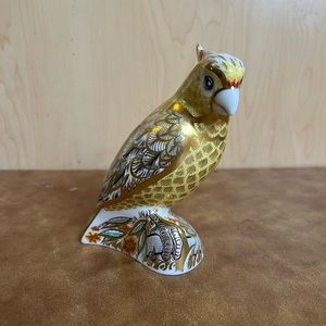 Royal Crown Derby Citron Cockatoo 2004
